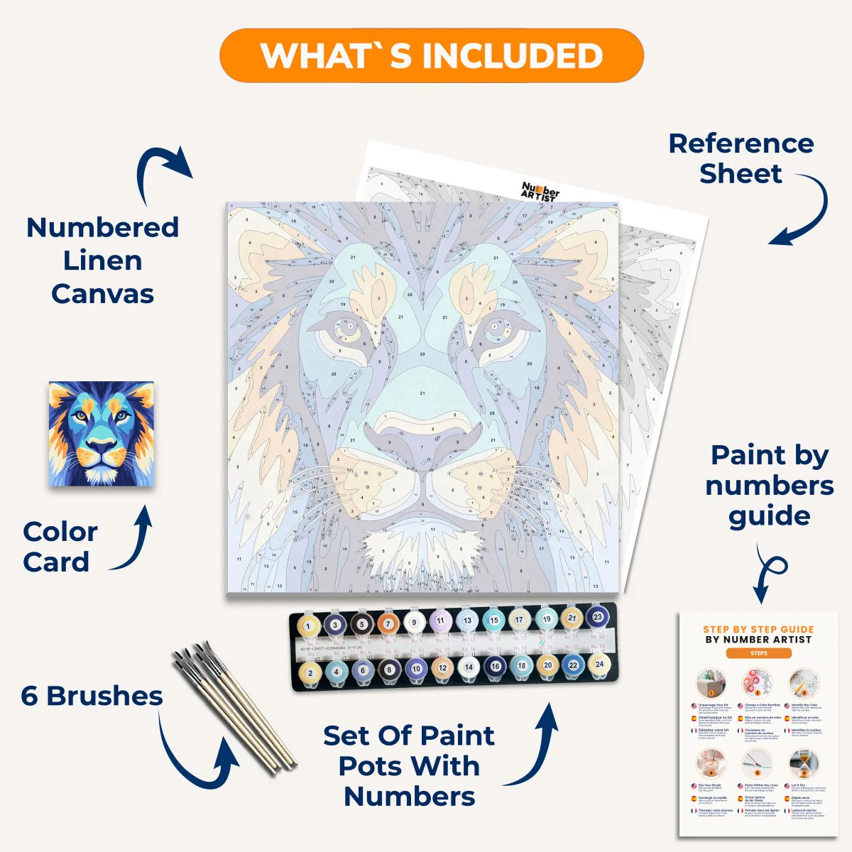 Abstract Lion - Image 3