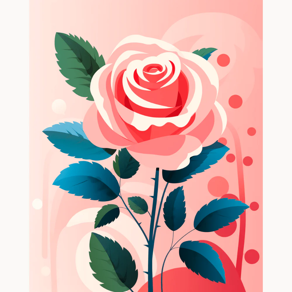 Baby Pink Rose - Image 2