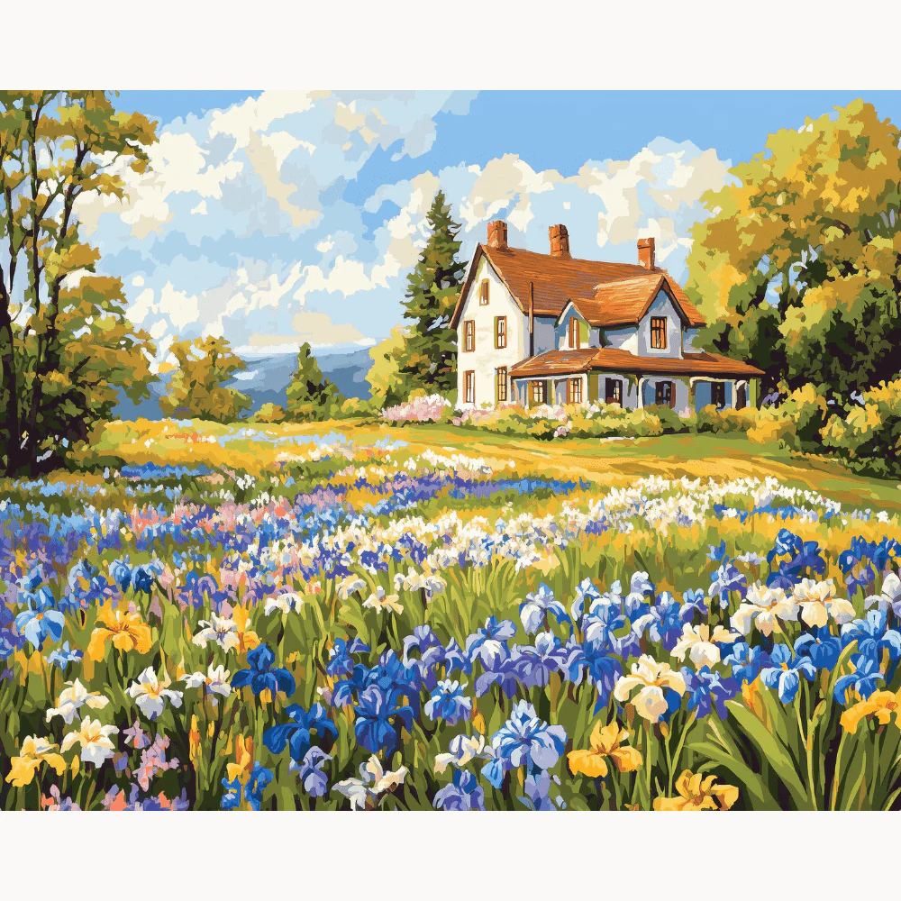 Blue Flower Garden - Image 2