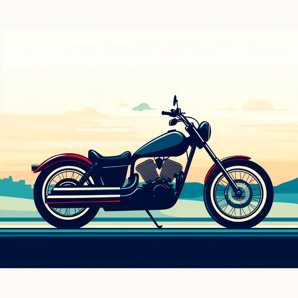 Classic Motorcycle - Image 2