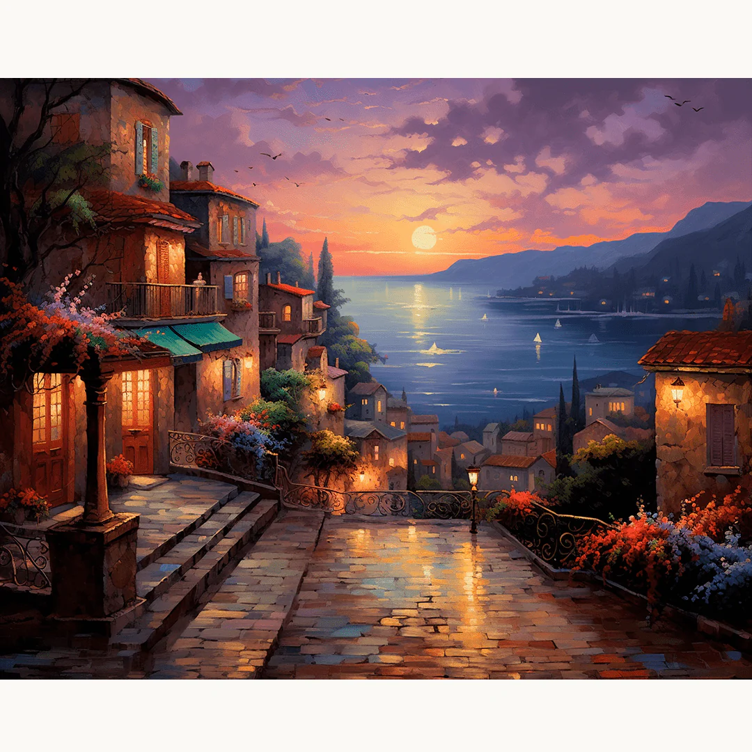 Coastal City Dusk - Image 2