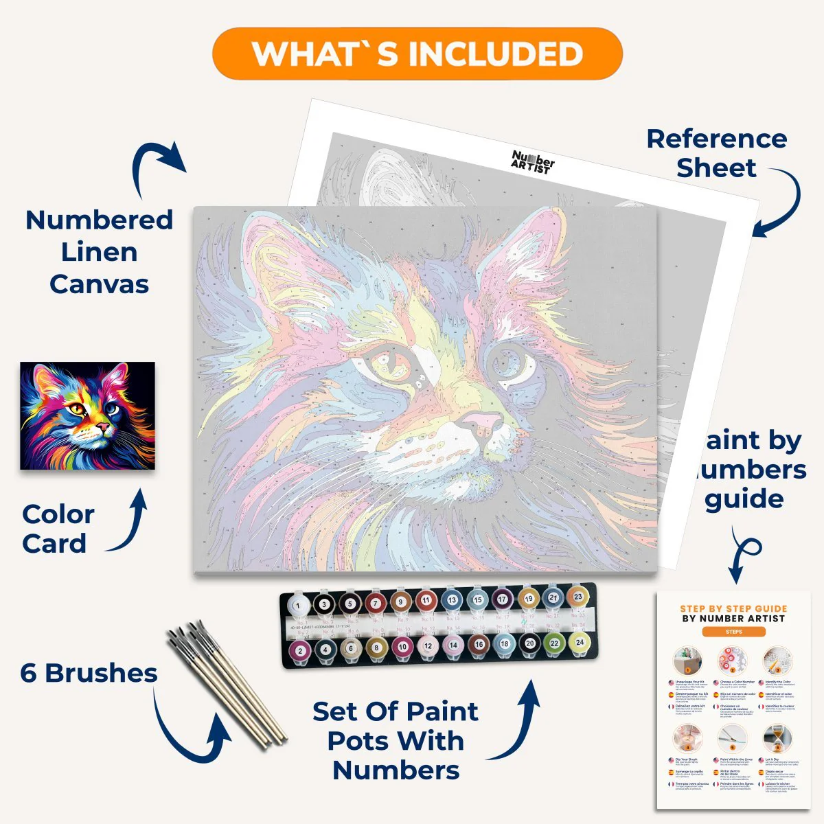 Colorful Cat - Image 3