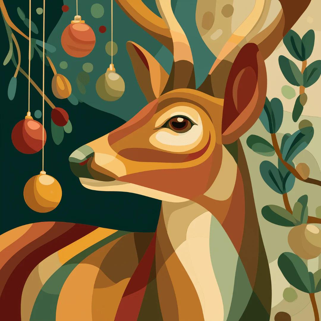 Colorful Reindeer - Image 2