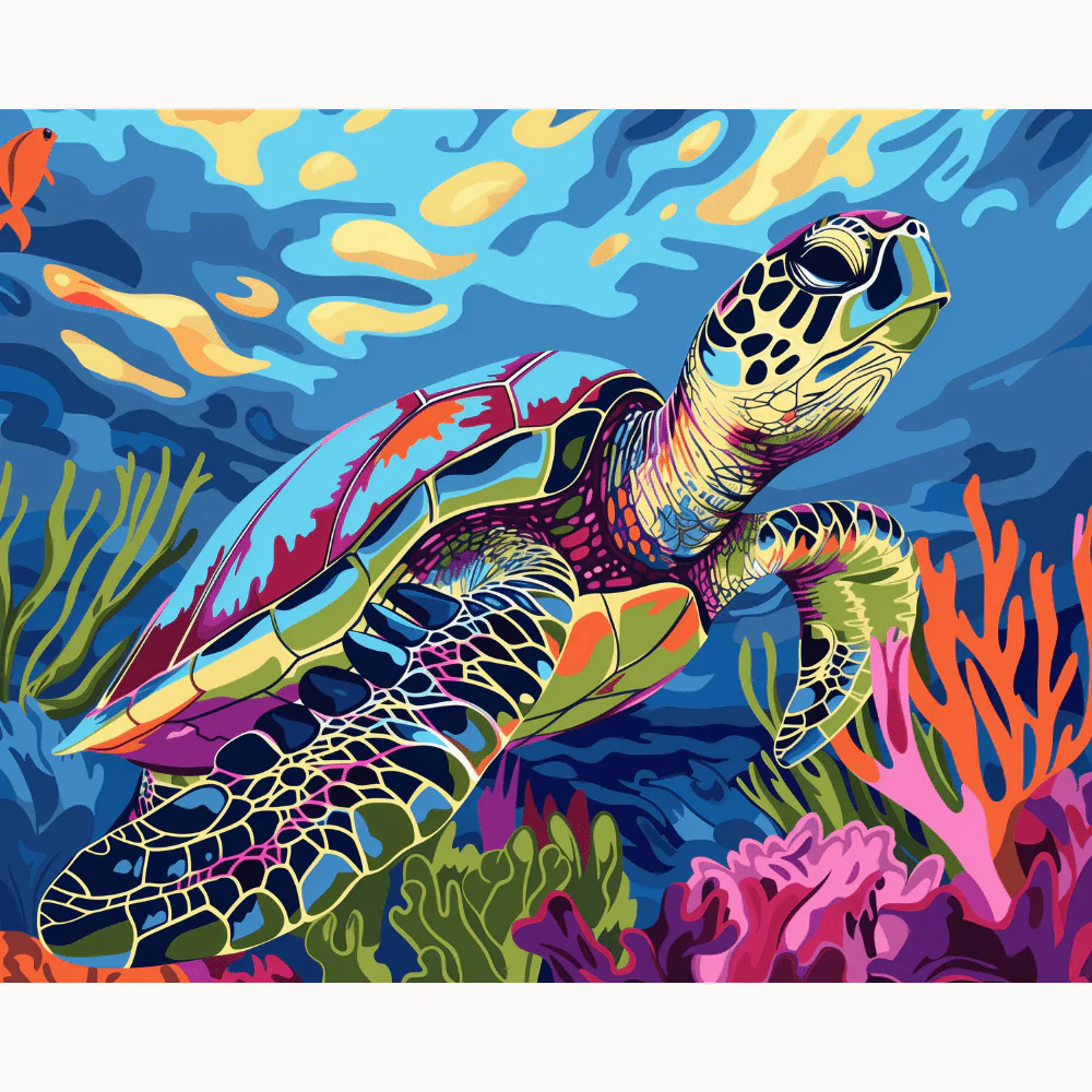 Coral Reef Turtle - Image 2