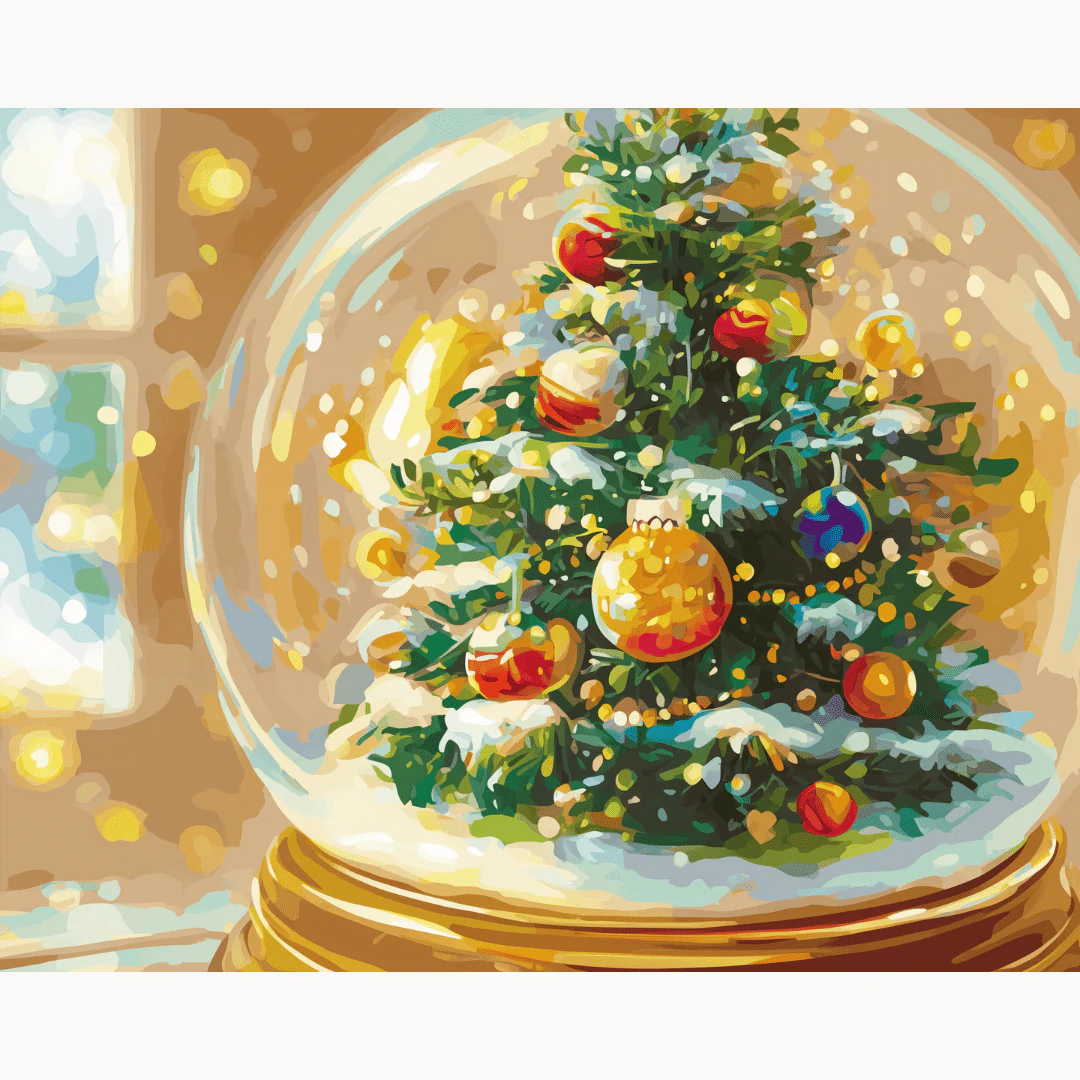 Festive Snow Globe - Image 2
