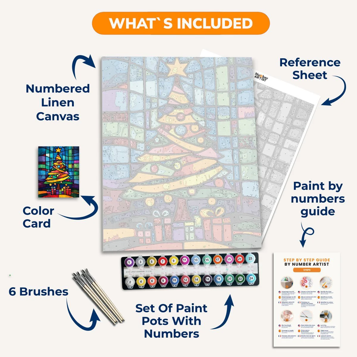 Glass Christmas Tree - Image 3