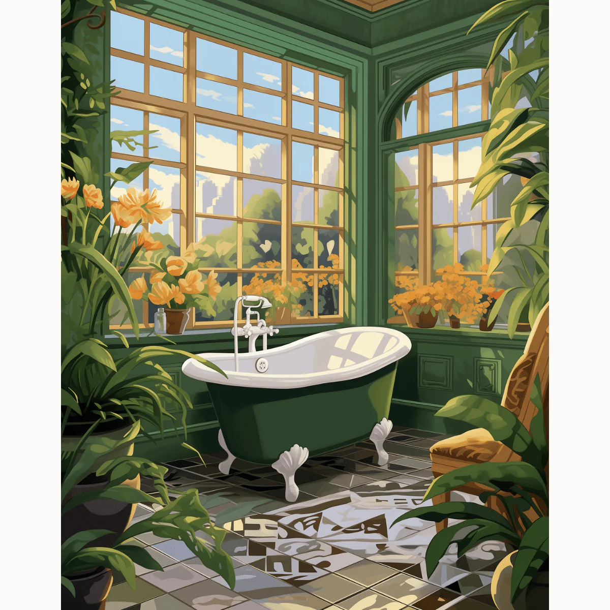 Green Bathroom - Image 2