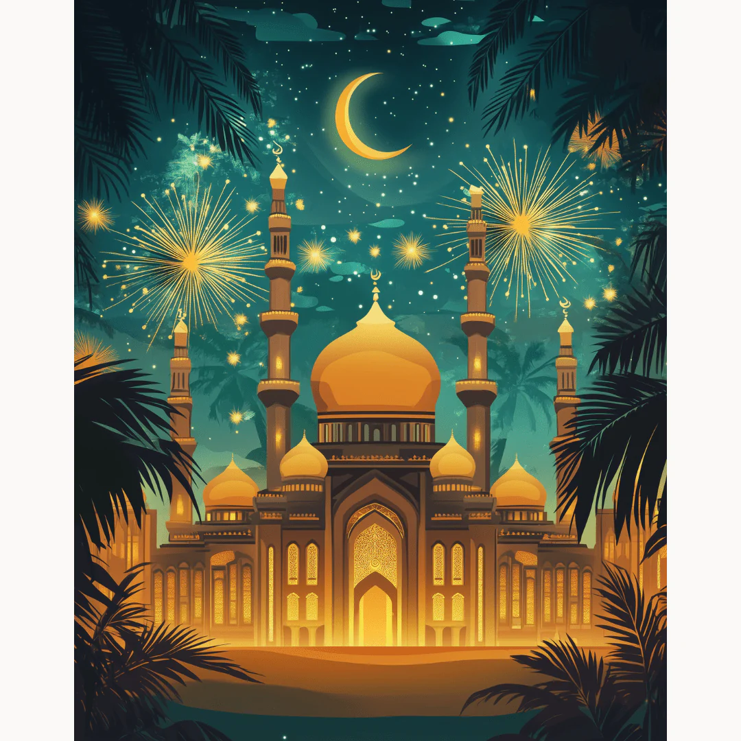 Mosque Fireworks - Image 2