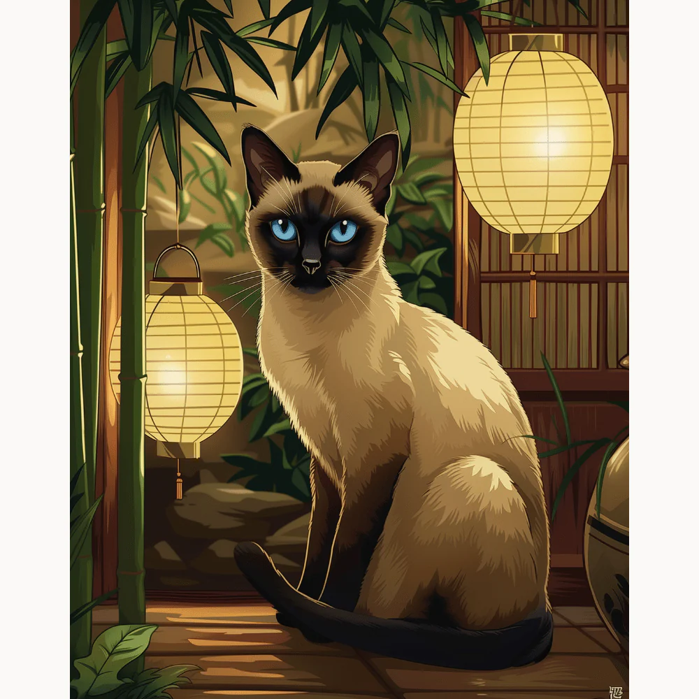 Peaceful Siamese - Image 2