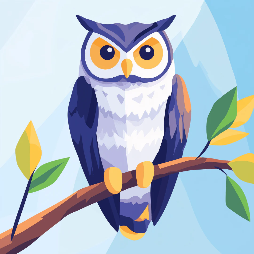 Perched Owl - Image 2