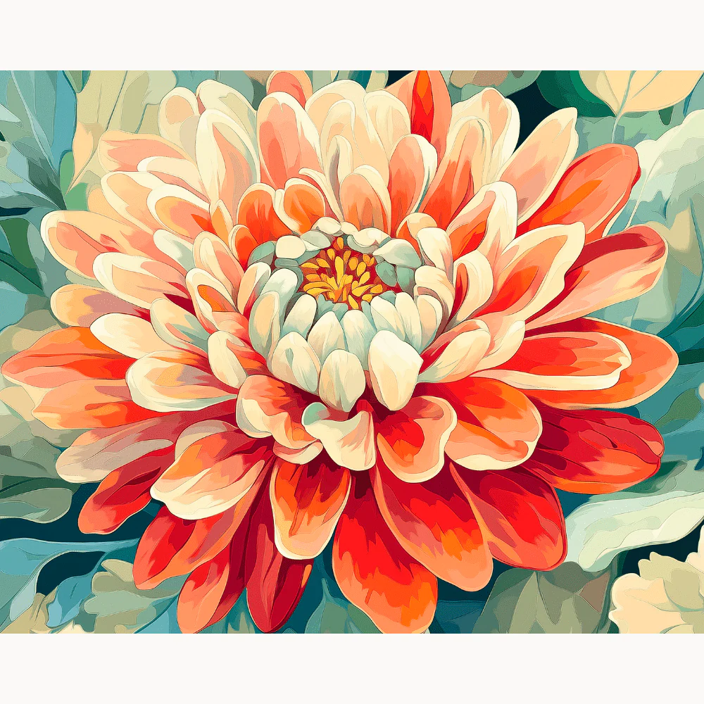 Red Chrysanthemum - Image 2