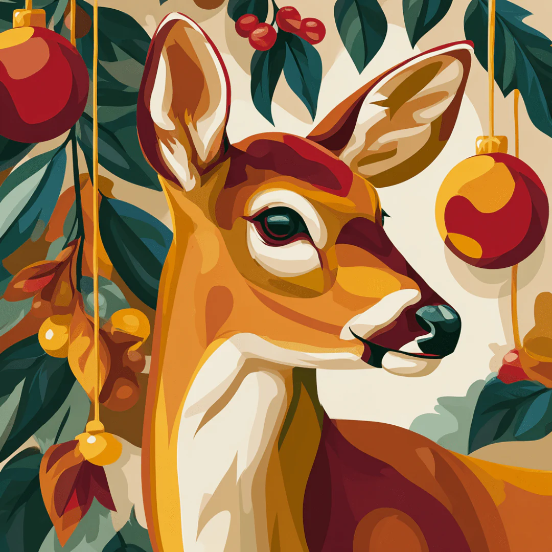 Reindeer Portrait - Image 2