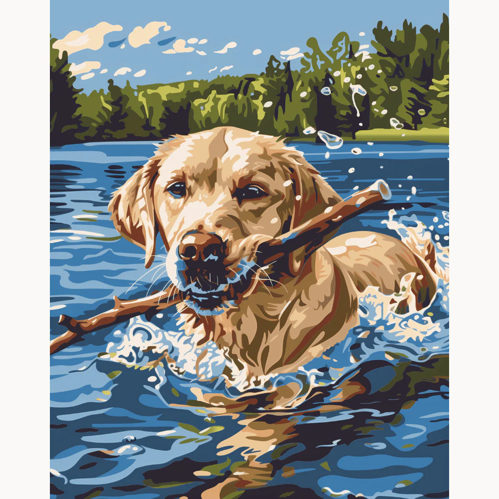 Retrieving a Stick - Image 2