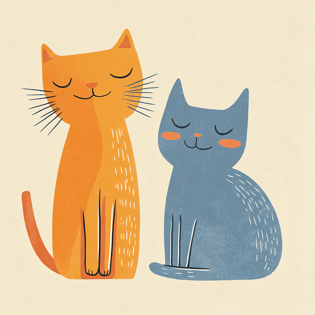 Smiling Cats - Image 2