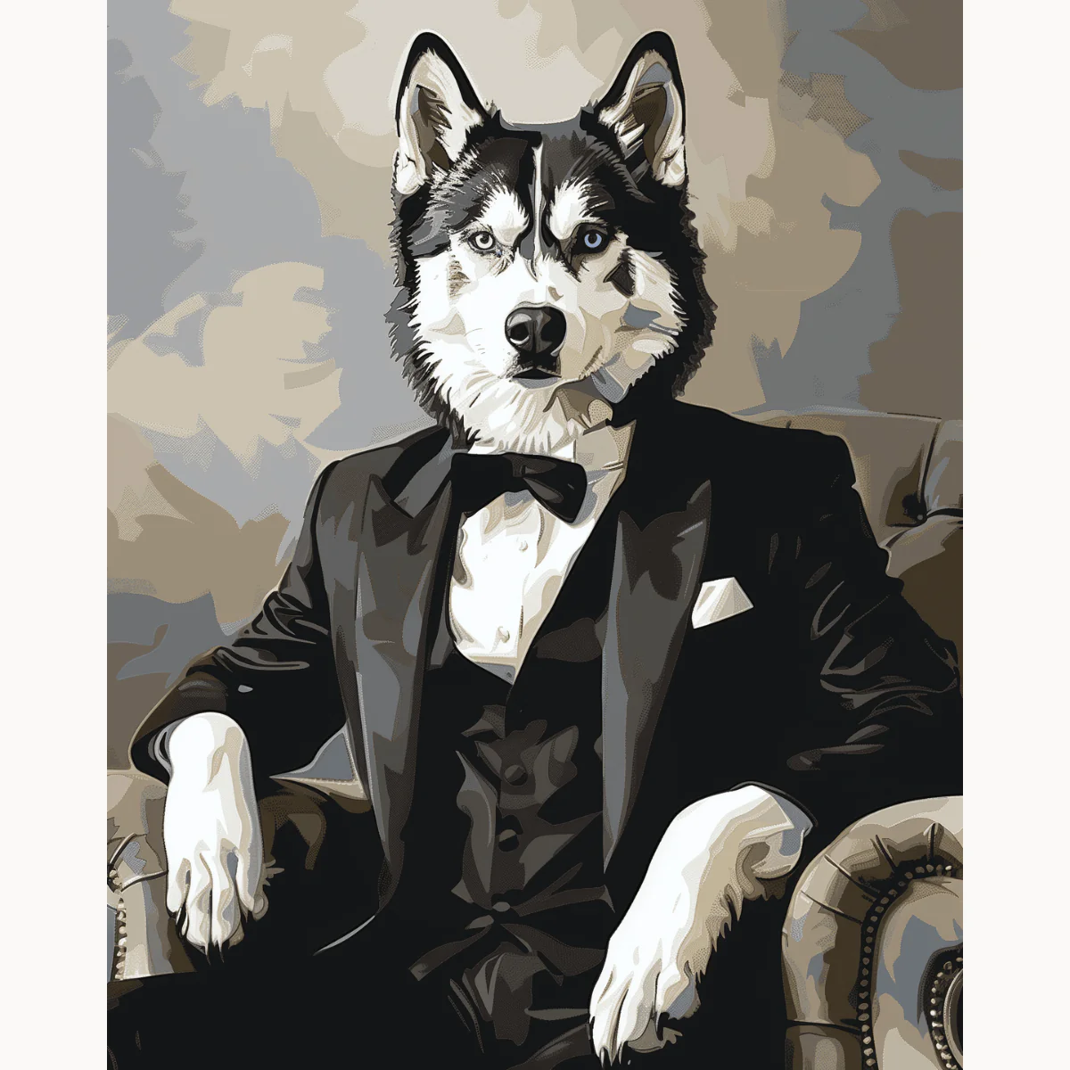 Tuxedo Husky - Image 2