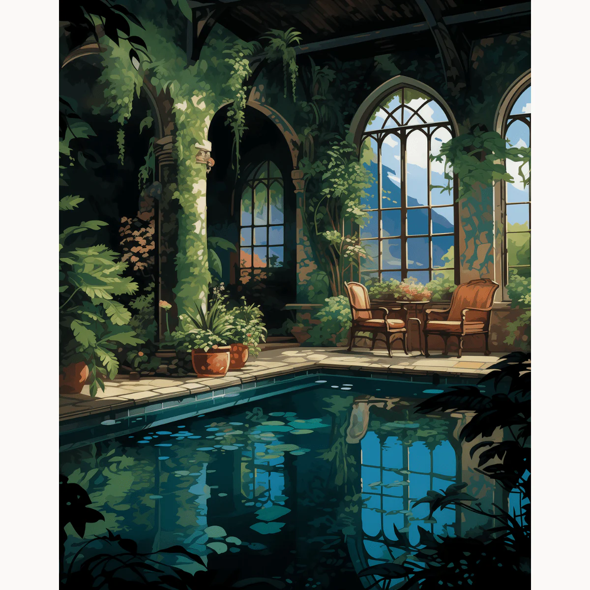 Verdant Indoor Pool - Image 2